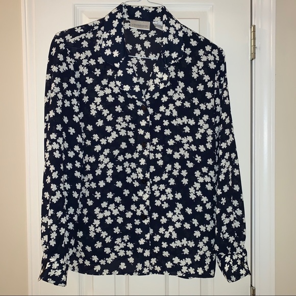 Vintage Liz Claiborne Shamrock 2-piece Set - Picture 2 of 11